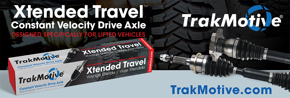 Trakmotive Extended Travel Axles